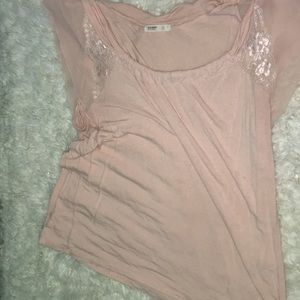 Light pink casual shirt